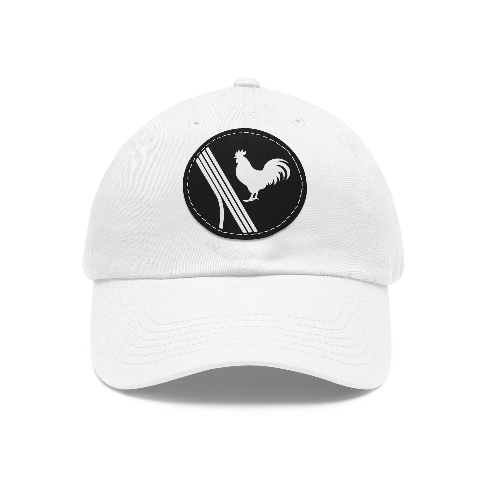 scrappy division leather patch hat arc raiders dad cap arcoholic gamer hat black white rooster emblem cap gift for streamers fans scrappy division leather patch hat arc raiders dad cap arcoholic gamer hat black white rooster emblem cap gift for streamers fans