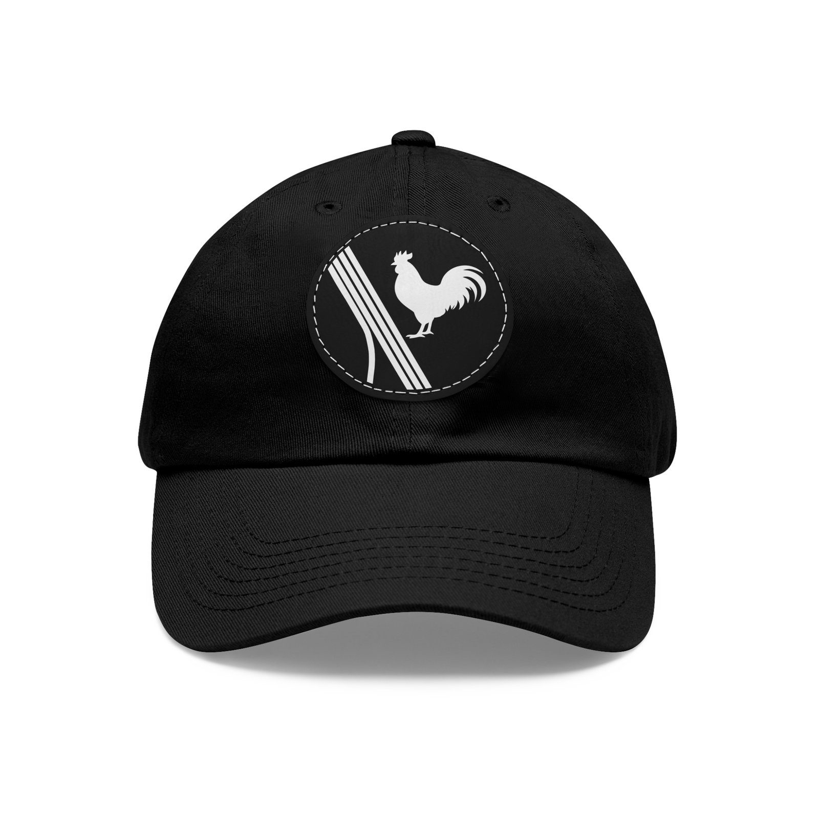 scrappy division leather patch hat arc raiders dad cap arcoholic gamer hat black white rooster emblem cap gift for streamers fans scrappy division leather patch hat arc raiders dad cap arcoholic gamer hat black white rooster emblem cap gift for streamers fans