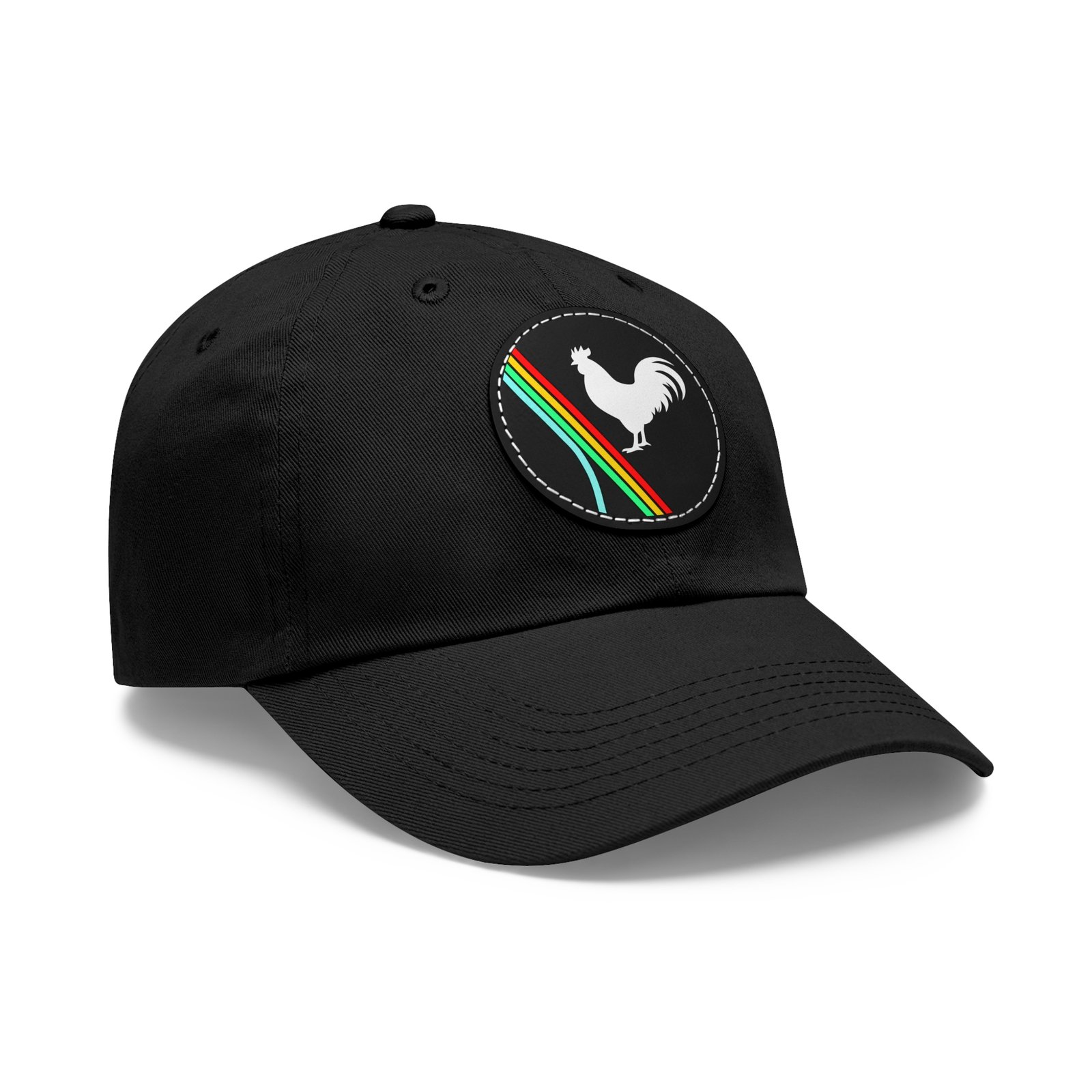 arc raiders spectrum division leather patch hat arcoholic cap scrappy the rooster emblem sunny skies + midnight raid fan dad hat arc raiders spectrum division leather patch hat arcoholic cap scrappy the rooster emblem sunny skies + midnight raid fan dad hat