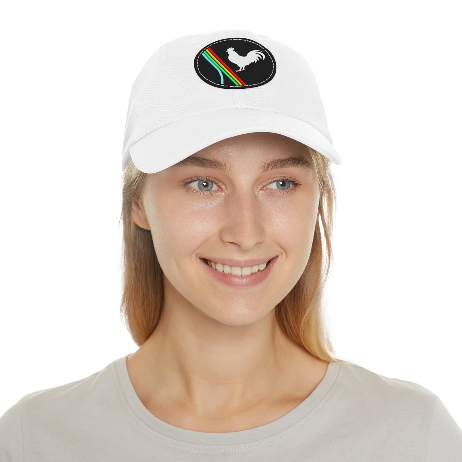 arc raiders spectrum division leather patch hat arcoholic cap scrappy the rooster emblem sunny skies + midnight raid fan dad hat arc raiders spectrum division leather patch hat arcoholic cap scrappy the rooster emblem sunny skies + midnight raid fan dad hat