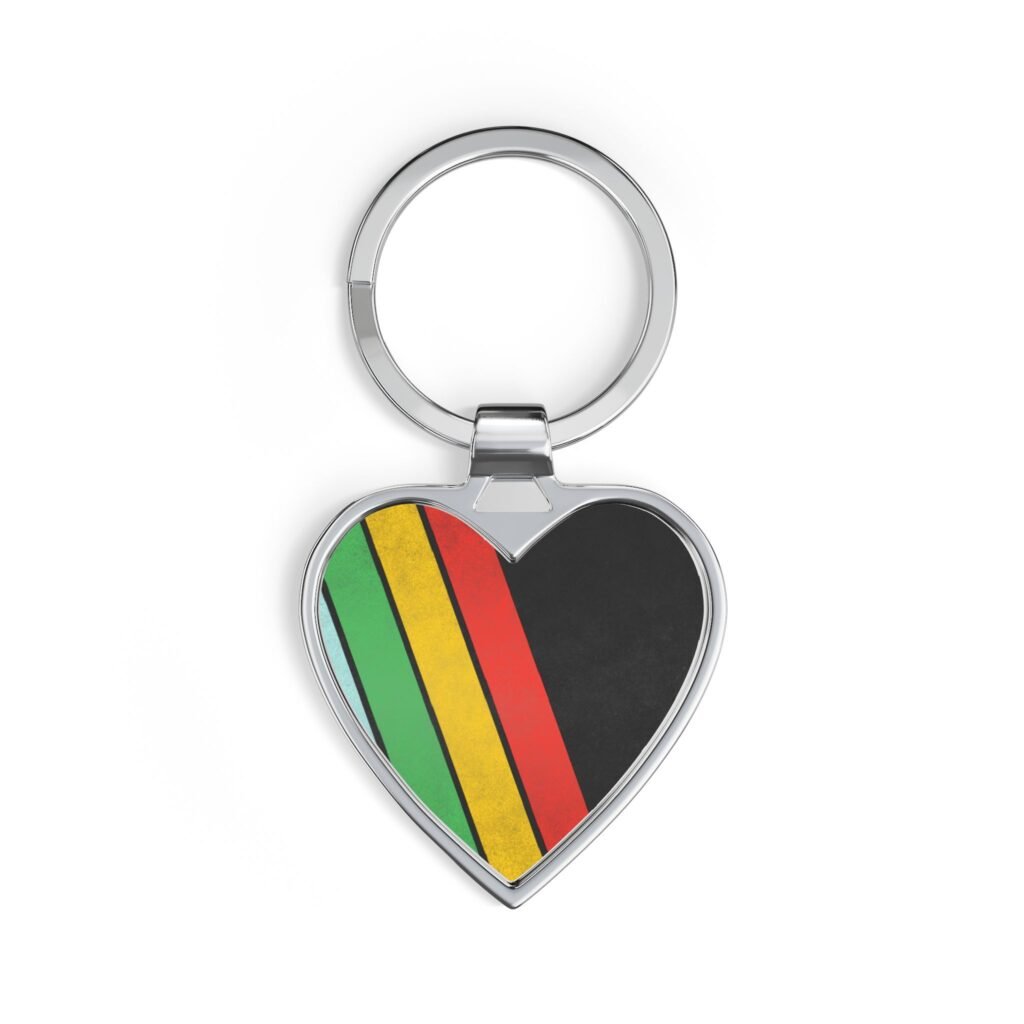 arc candy heart keychain